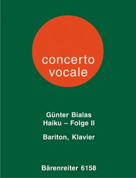 Bialas, G: Haiku Series No.2 (Nos. 1 - 12) (1972) (G)