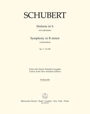Schubert, F: Symphony No.7 in B minor (D.759) (Unfinished) (Urtext). (formerly Symphony No.8)