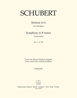 Schubert, F: Symphony No.7 in B minor (D.759) (Unfinished) (Urtext). (formerly Symphony No.8)