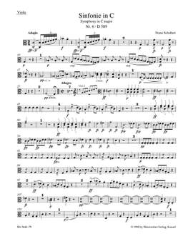 Schubert, F: Symphony No.6 in C (D.589) (Urtext)