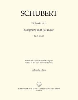 Schubert, F: Symphony No.5 in B-flat (D.485) (Urtext)