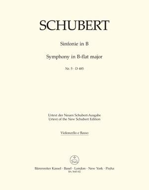 Schubert, F: Symphony No.5 in B-flat (D.485) (Urtext)