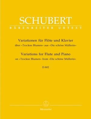 Schubert, F: Variations on Trockene Blumen, Op.posth.160 (D.802) (Urtext)