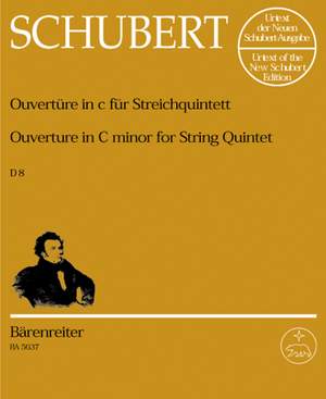 Schubert, F: Overture in C minor (D. 8) (Urtext)