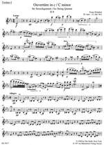 Schubert, F: Overture in C minor (D. 8) (Urtext) Product Image