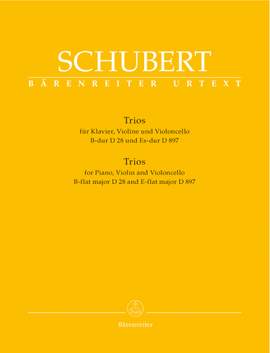 Schubert, F: Piano Trios in B-flat (D.28); E-flat (D.897), Op.post.148 (Urtext)
