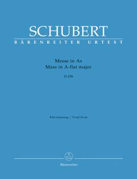 Schubert, F: Mass in A-flat (D.678) (2nd version) (Urtext)