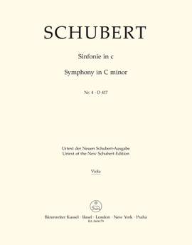 Schubert, F: Symphony No.4 in C minor (D.417) (Urtext)