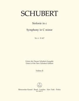 Schubert, F: Symphony No.4 in C minor (D.417) (Urtext)