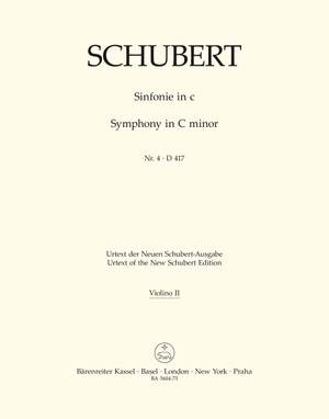 Schubert, F: Symphony No.4 in C minor (D.417) (Urtext)