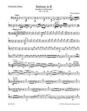 Schubert, F: Symphony No.2 in B-flat (D.125) (Urtext)