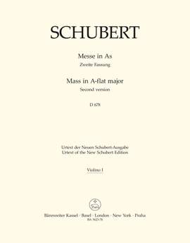Schubert, F: Mass in A-flat (D.678) (2nd version) (Urtext)