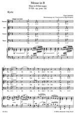 Schubert, F: Mass in B-flat op. post. 141 (D.324) (Urtext) Product Image