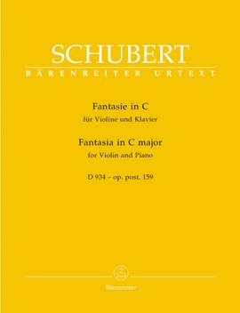 Schubert, F: Fantasy in C, Op.posth.159 (D.934) (Urtext)