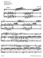 Schubert, F: Rondo in B minor, Op.70 (D.895) (Urtext) Product Image