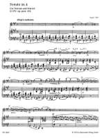 Schubert, F: Sonata for Violin in A, Op.posth.162 (D.574) (Urtext) Product Image