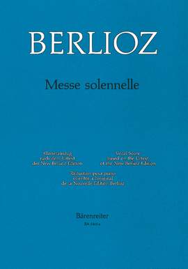 Berlioz, H: Messe Solennelle (Urtext) (first edition)