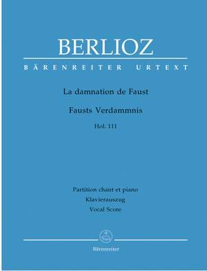 Berlioz, H: Damnation of Faust (complete) (F) (Urtext)