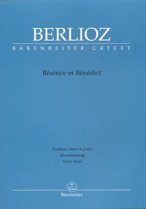 Berlioz, H: Beatrice and Benedict (F) (Urtext)