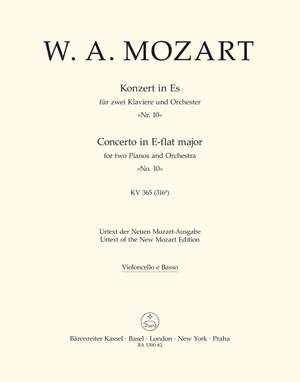Mozart, WA: Concerto for Piano No.10 in E-flat (Two Pianos & Orchestra) (K.365) (Urtext)