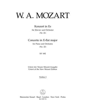 Mozart, WA: Concerto for Piano No.22 in E-flat (K.482) (Urtext)