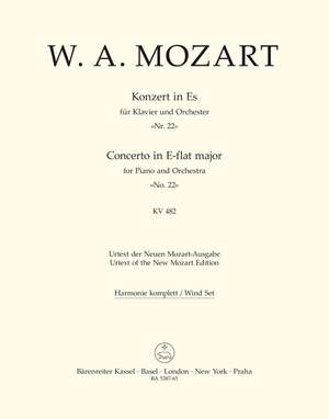Mozart, WA: Concerto for Piano No.22 in E-flat (K.482) (Urtext)