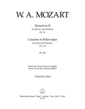 Mozart, WA: Concerto for Piano No.18 in B-flat (K.456) (Urtext)