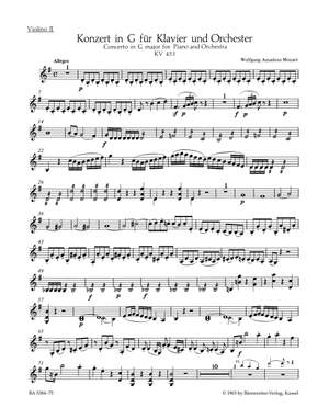 Mozart, WA: Concerto for Piano No.17 in G (K.453) (Urtext)