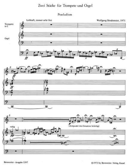 Stockmeier, W: Two Pieces