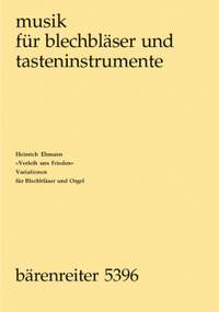 Ehmann, Heinrich: Verleih uns Frieden Playing Score