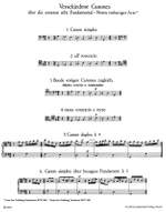 Bach, JS: Canons (14) (2-6 pt) (BWV 1087) (Urtext) Product Image