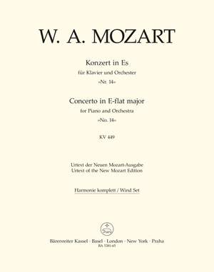 Mozart, WA: Concerto for Piano No.14 in E-flat (K.449) (Urtext)