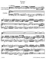 Bach, JS: Sonatas (3) (BWV 1027 - 1029) (G maj, D maj, G min) (Urtext) Product Image