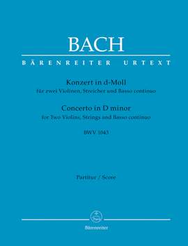 Bach, JS: Concerto for Two Violins in D minor (BWV 1043) (Urtext)