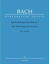 Bach, JS: Well-Tempered Clavier, Book 1 (BWV 846-869) (Urtext)