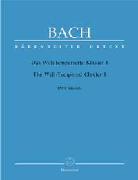 Well-Tempered Clavier, Book 1 (BWV 846-869) (Urtext)