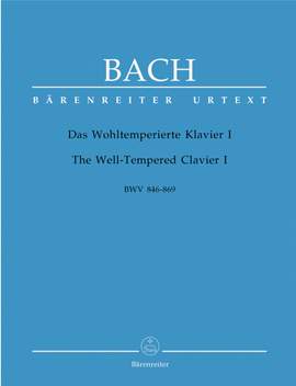 Bach, JS: Well-Tempered Clavier, Book 1 (BWV 846-869) (Urtext)
