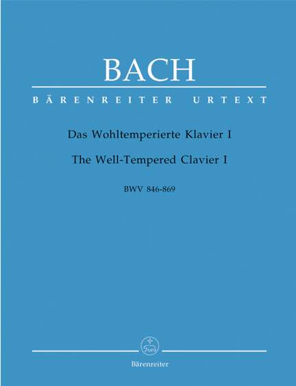 Bach, JS: Well-Tempered Clavier, Book 1 (BWV 846-869) (Urtext)