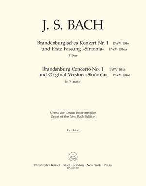 Bach, JS: Brandenburg Concerto No.1 in F (BWV 1046) and Original Version (Sinfonia) (BWV 1046a) (Urtext)
