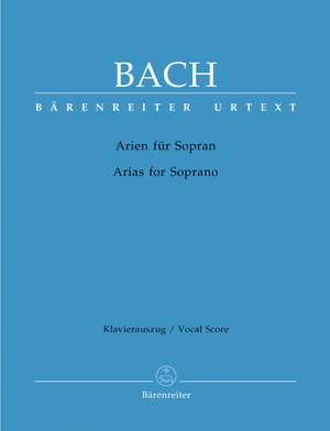 Bach, JS: Arias for Soprano (Urtext)