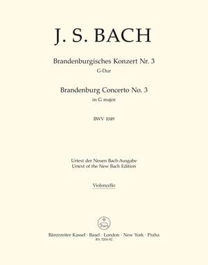 Bach, JS: Brandenburg Concerto No.4 in G (BWV 1049) (Urtext)