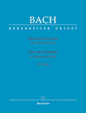 Bach, JS: Art of Fugue (BWV 1080) (Urtext)