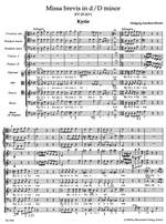 Mozart, WA: Missa brevis in D minor (K.65) (Urtext) Product Image