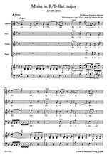 Mozart, WA: Missa brevis in B-flat (K.275) (Urtext) Product Image