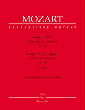 Mozart, WA: Concerto for Piano No.21 in C (K.467) (Urtext)