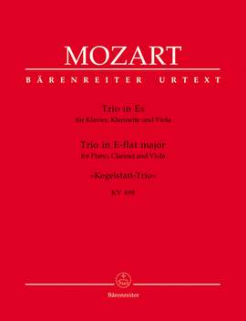 Mozart, WA: Piano Trio in E-flat (K.498) (Kegelstatt) (Urtext)