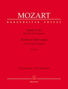 Mozart, WA: Rondo in E-flat (K.371) (Urtext)