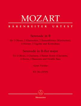 Mozart, WA: Serenade No.10 in B-flat (Gran Partita) (K.361) (Urtext)