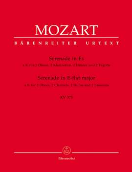 Mozart, WA: Serenade No.11 in E-flat (octet version) (K.375) (Urtext)