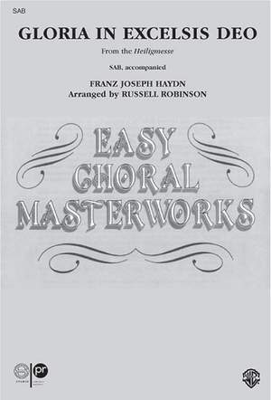 Franz Joseph Haydn: Gloria In Excelsis Deo SAB
